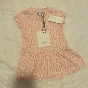 NEW! Kenzo Logo T-shirt Dress 3-6m